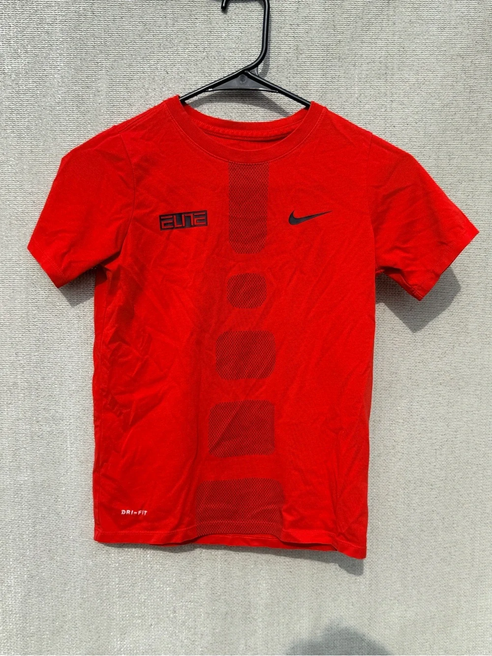 Nike Red Short Sleeve Kids Tee